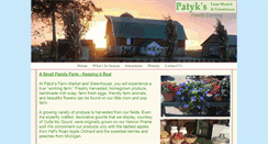 Desktop Screenshot of patykfarms.com
